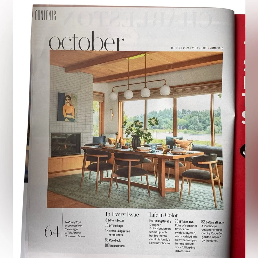 BETTER HOMES & GARDENS Magazine Issue OCT 2025 Cozy Lives Here Fall Coffee